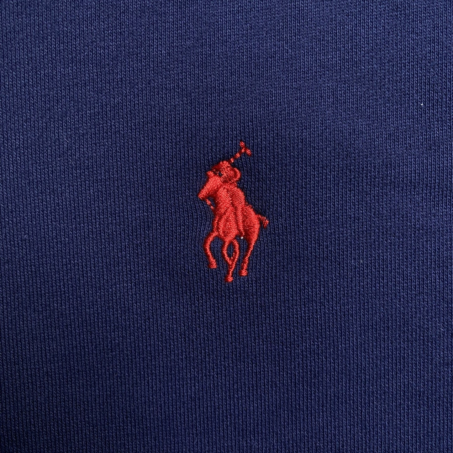 POLO RALPH LAUREN ZIP UP HOODIE NAVY