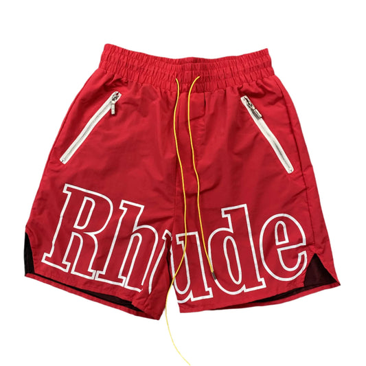 SHORT RHUDE RH LOGO ROUGE