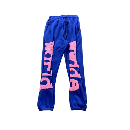 Pantalon de survêtement SP5DER BELUGA bleu