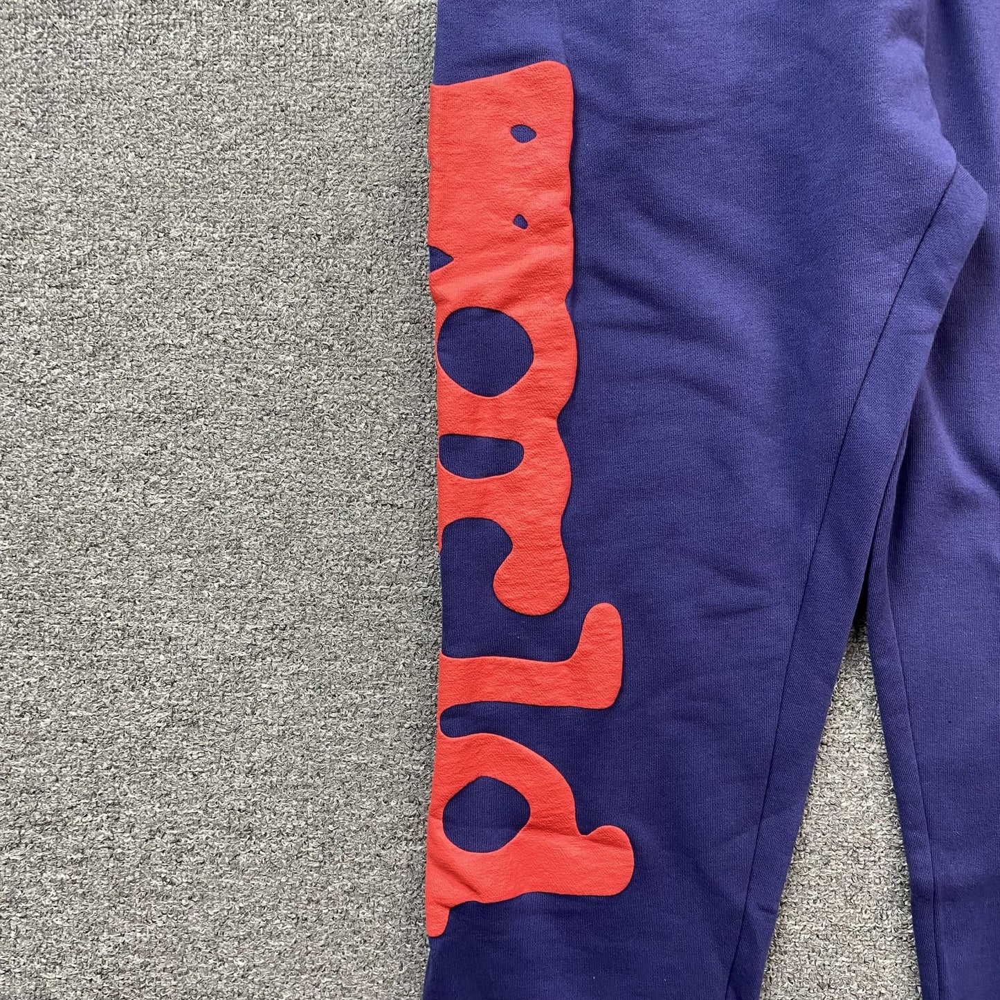 Pantalon de survêtement SP5DER BELUGA, bleu marine et ardoise