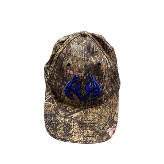 Casquette SP5DER avec logo bleu et camouflage Real Tree