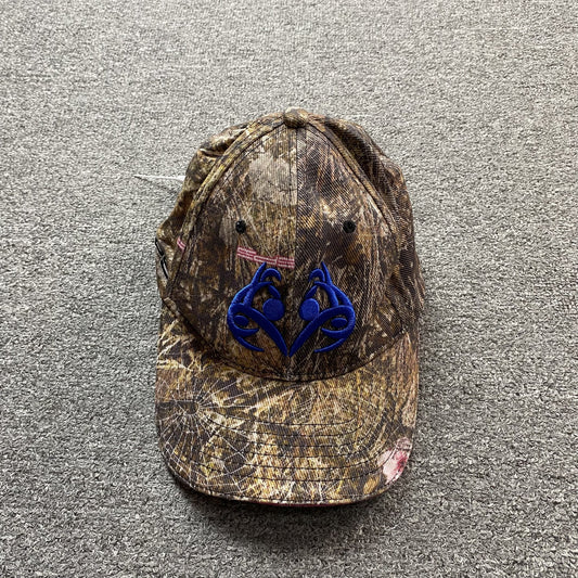 Casquette SP5DER avec logo bleu et camouflage Real Tree