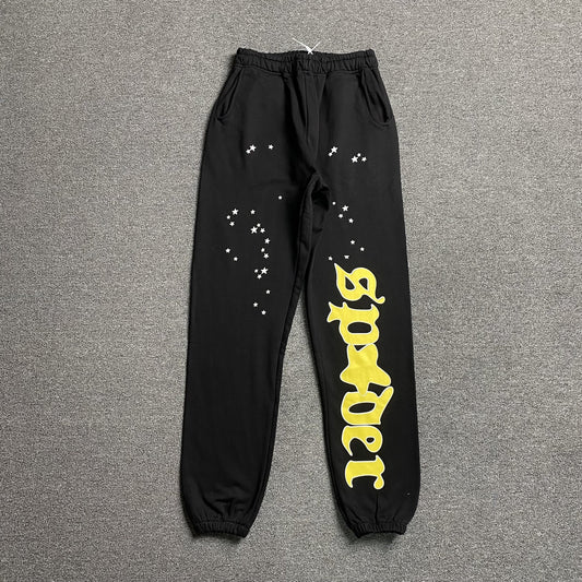 PANTALON DE SURVÊTEMENT SP5DER JEFFERY NOIR