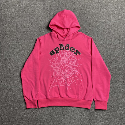 Sweat à capuche SP5DER LEGACY rose