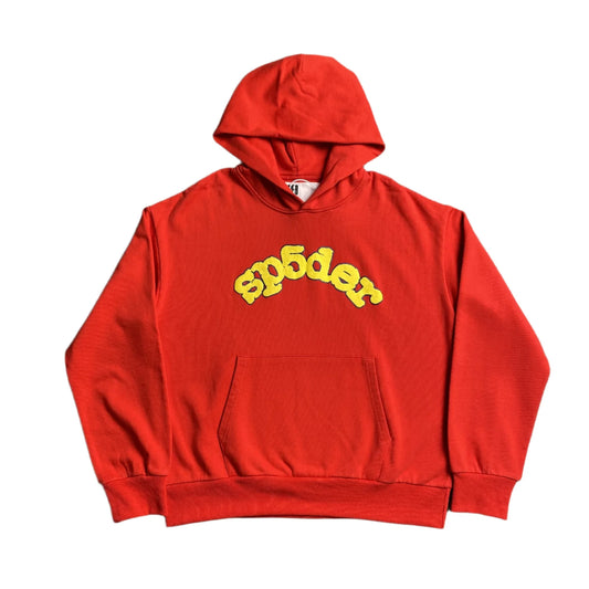 Sweat à capuche SP5DER OG rouge
