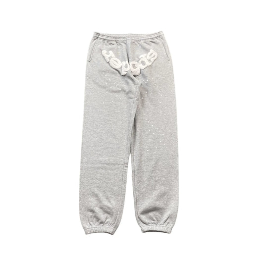 Pantalon de survêtement SP5DER OG WEB gris chiné