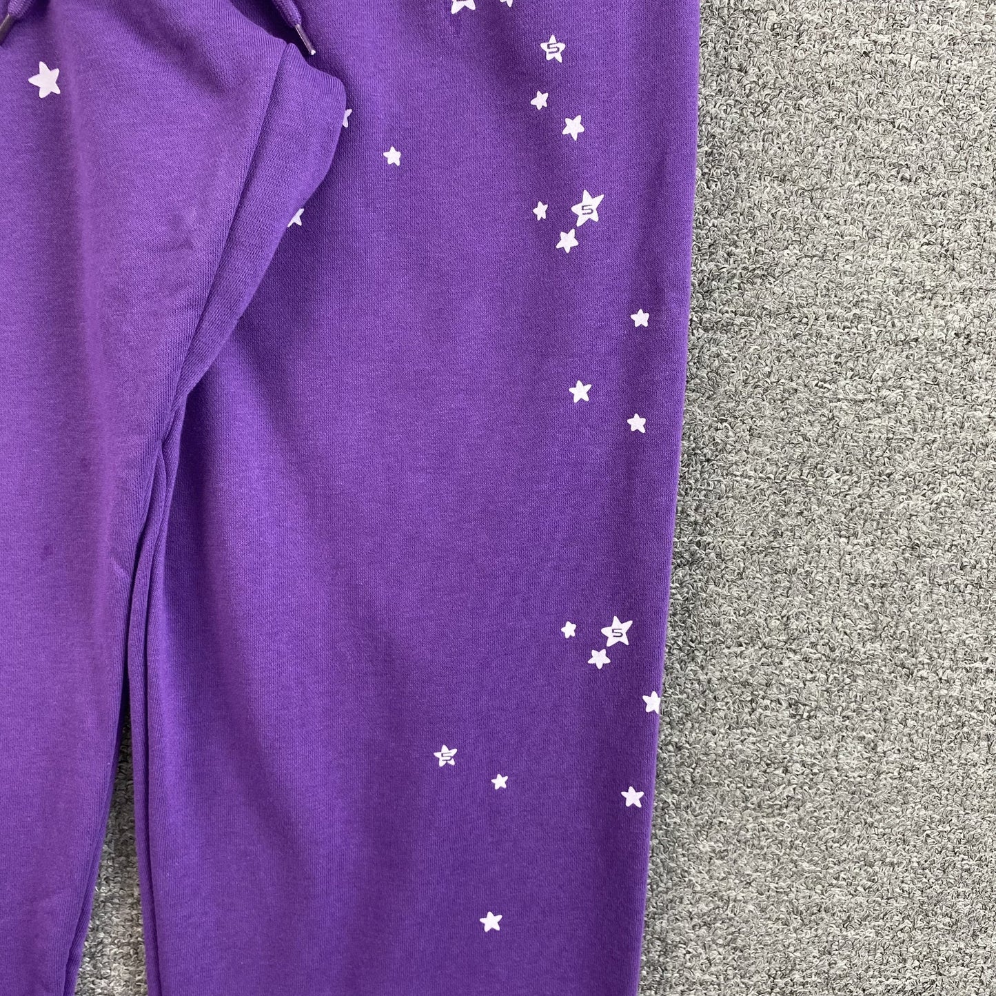 Pantalon de survêtement SP5DER STAR OG WEB V2 slime violet