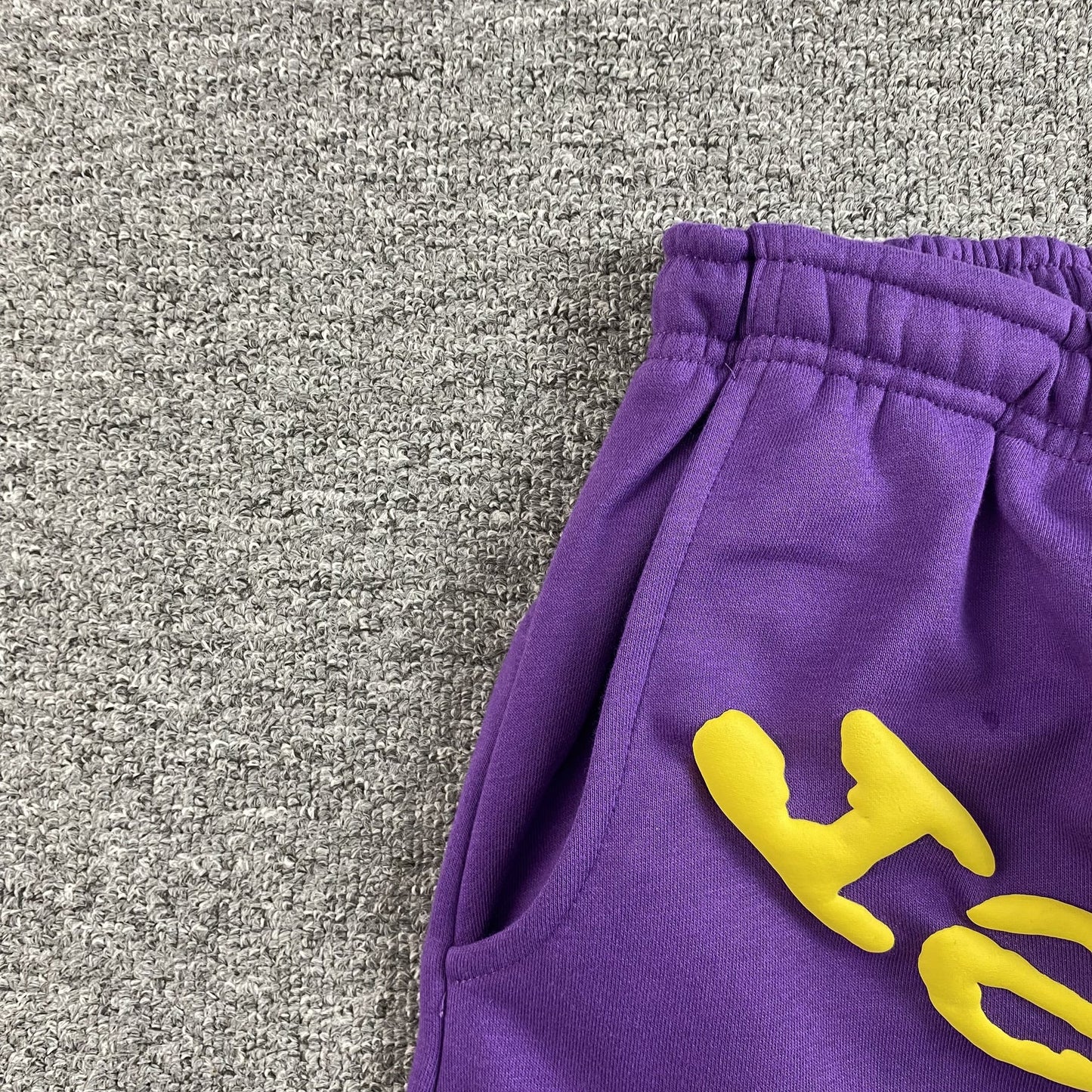 Pantalon de survêtement SP5DER STAR OG WEB V2 slime violet