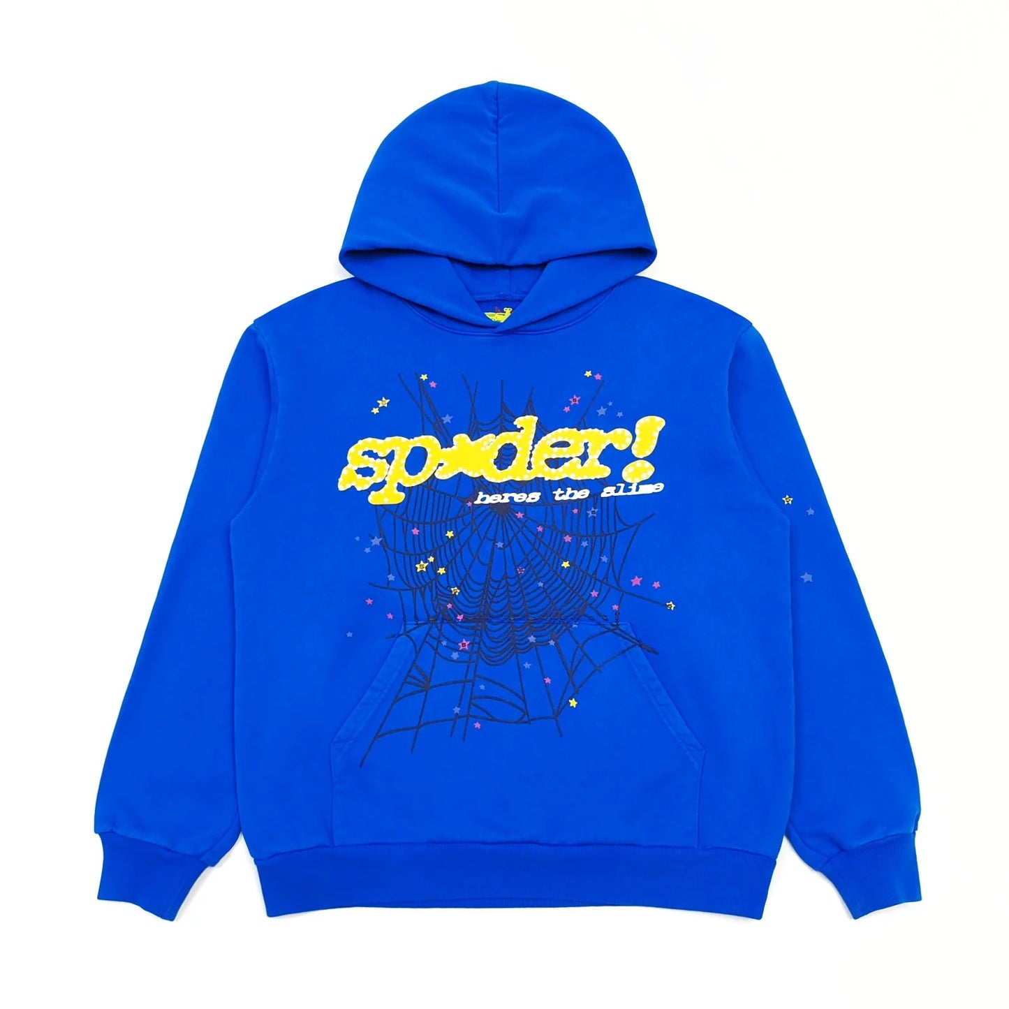 Sweat à capuche SP5DER TC bleu