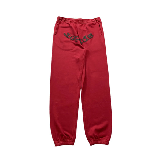 PANTALON DE SURVÊTEMENT SP5DER VVS ROUGE