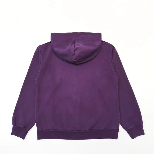 Sweat à capuche Web SP5DER violet