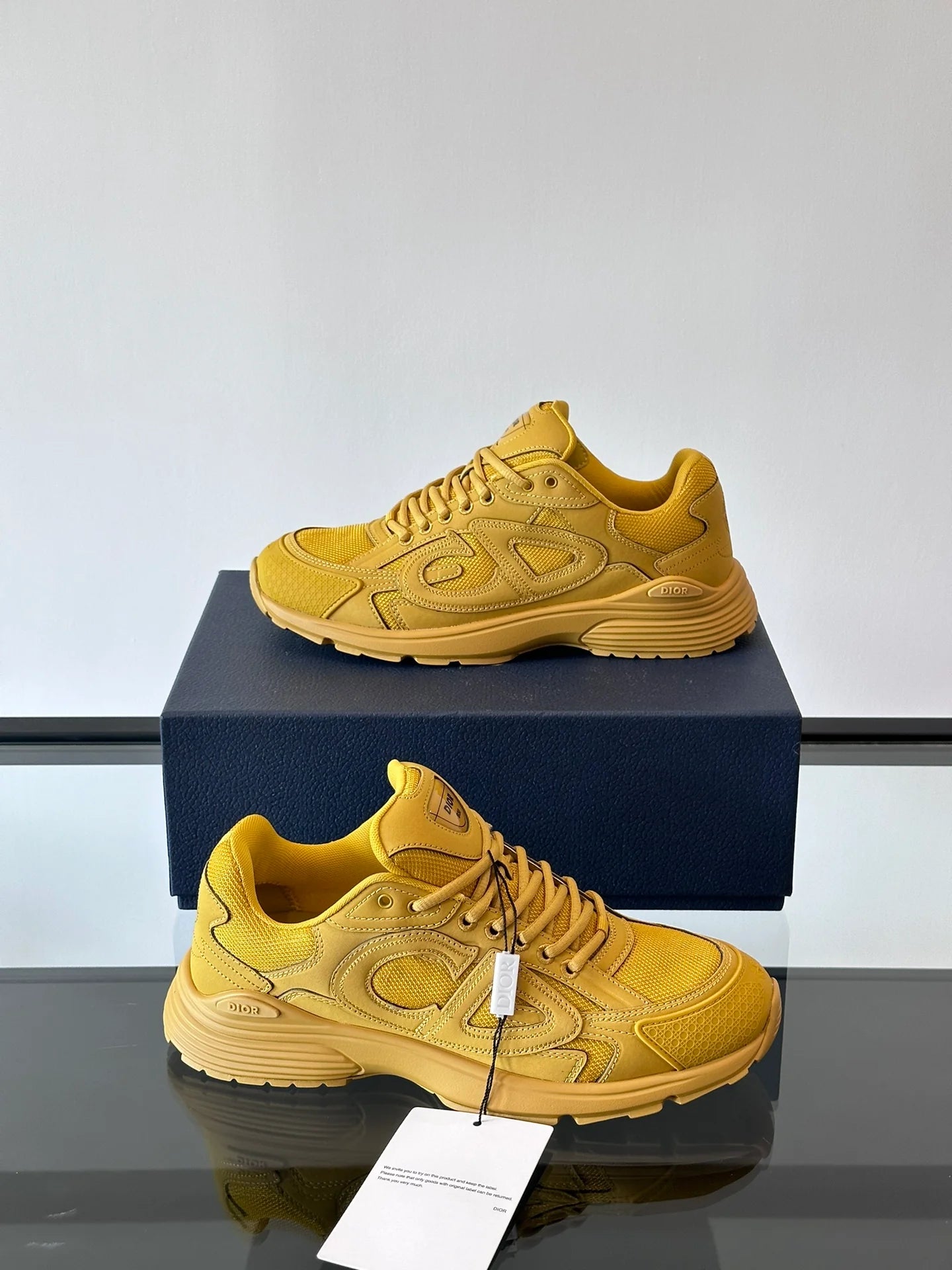 STONE ISLAND x DIOR B30 YELLOW