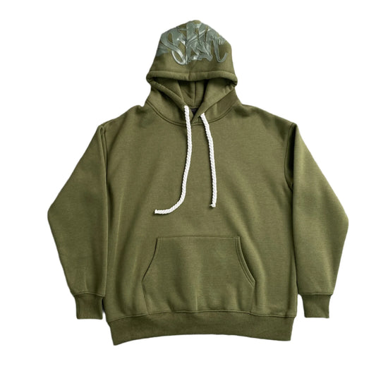 Sweat à capuche avec logo Syna World Hood Sauge VERT