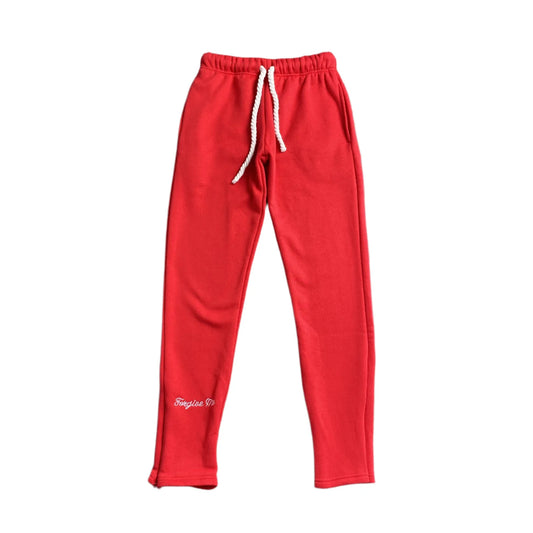 PANTALON DE SURVÊTEMENT SYNA WORLD AVEC LOGO SYNA ROUGE