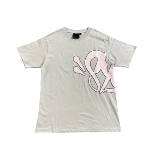 T-SHIRT SYNA WORLD GRIS ROSE