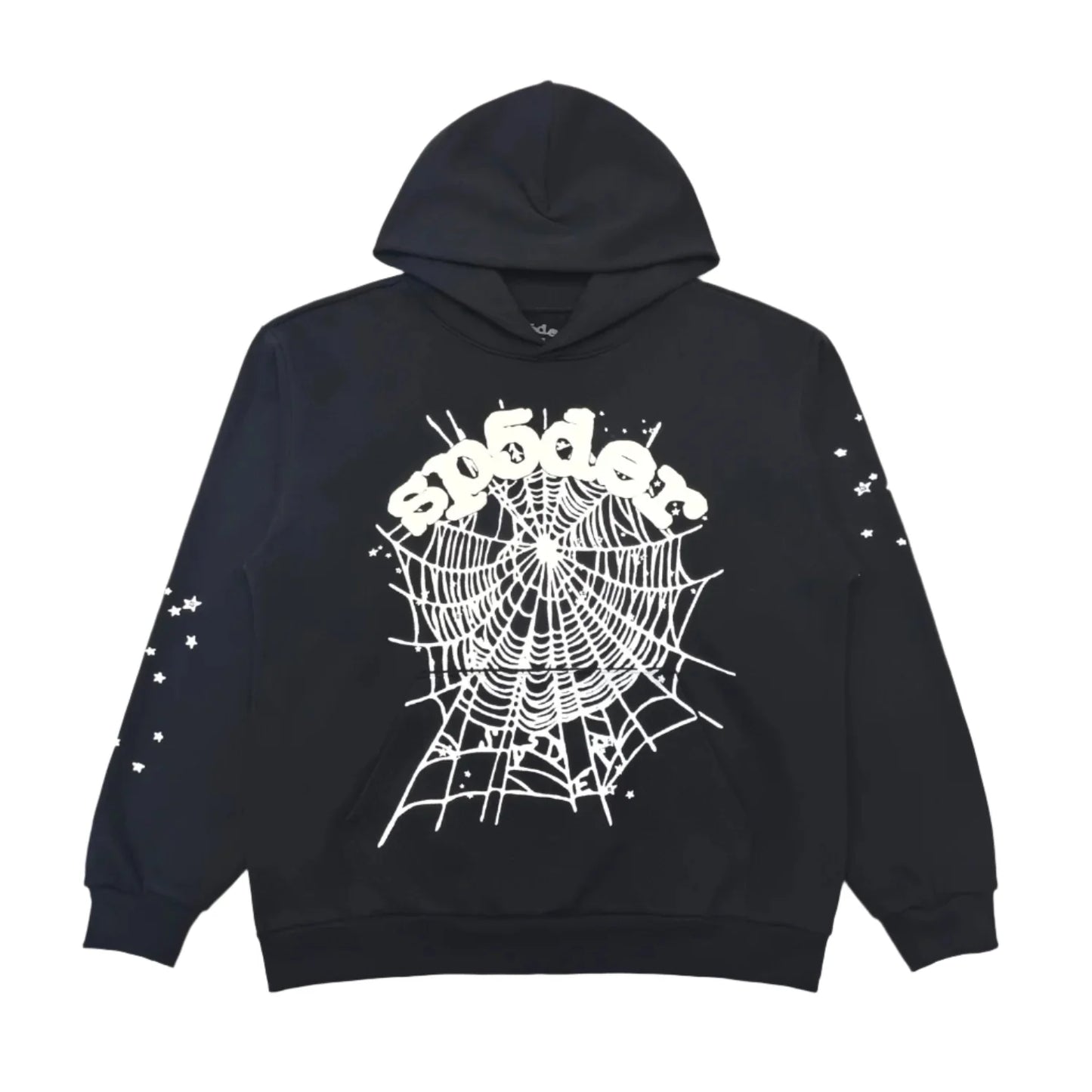 Sweat à capuche Web SP5DER OG noir