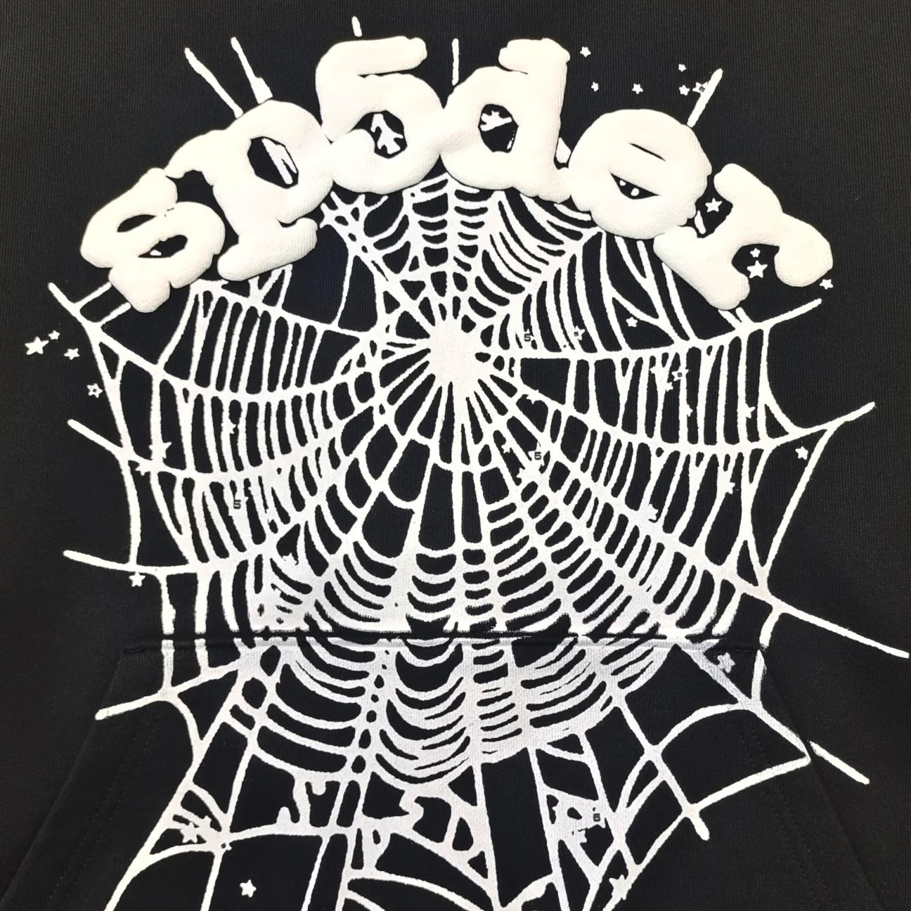 Sweat à capuche Web SP5DER OG noir