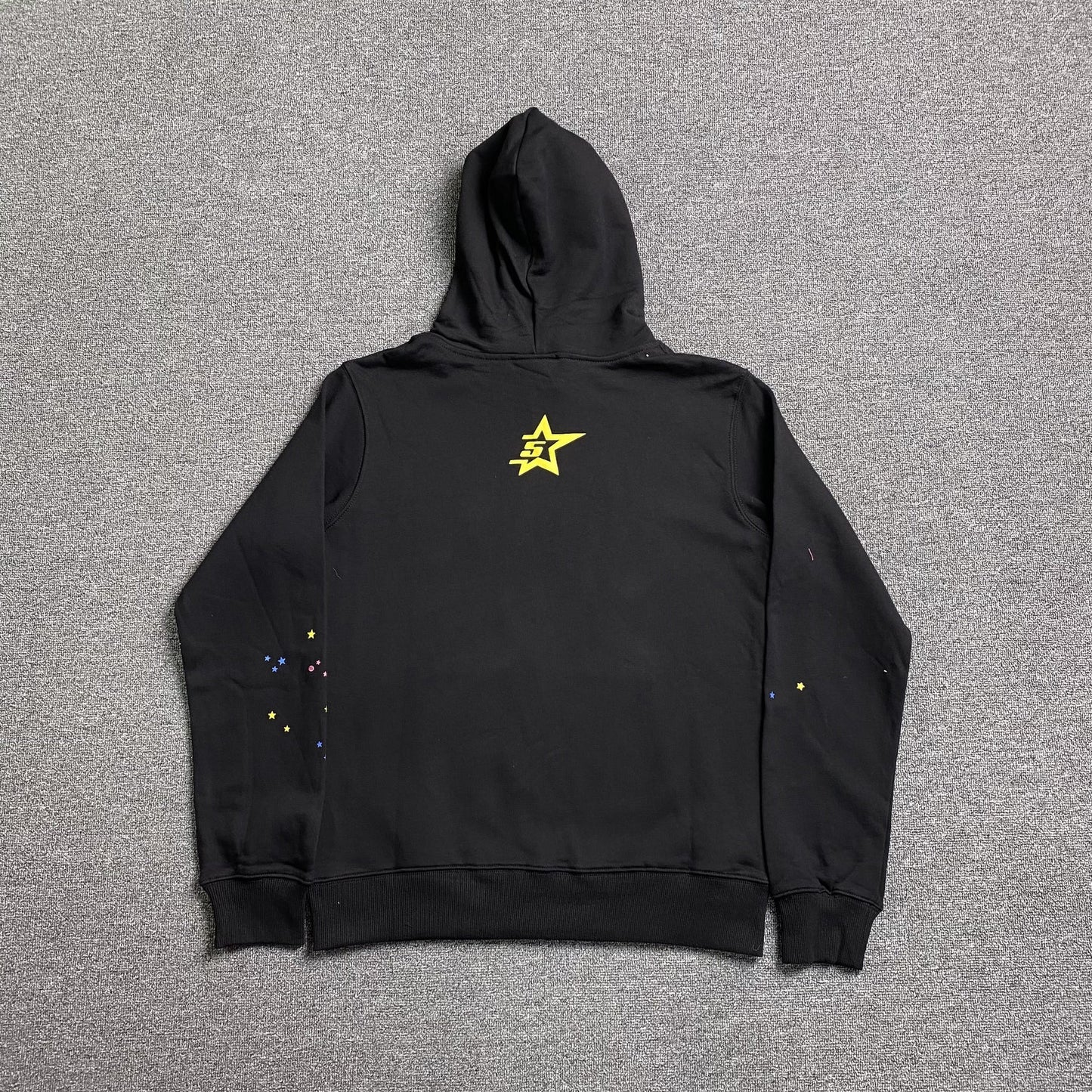 Sweat à capuche noir SP5DER P*NK