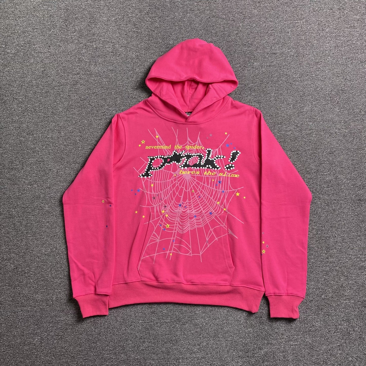 Sweat à capuche rose SP5DER P*NK