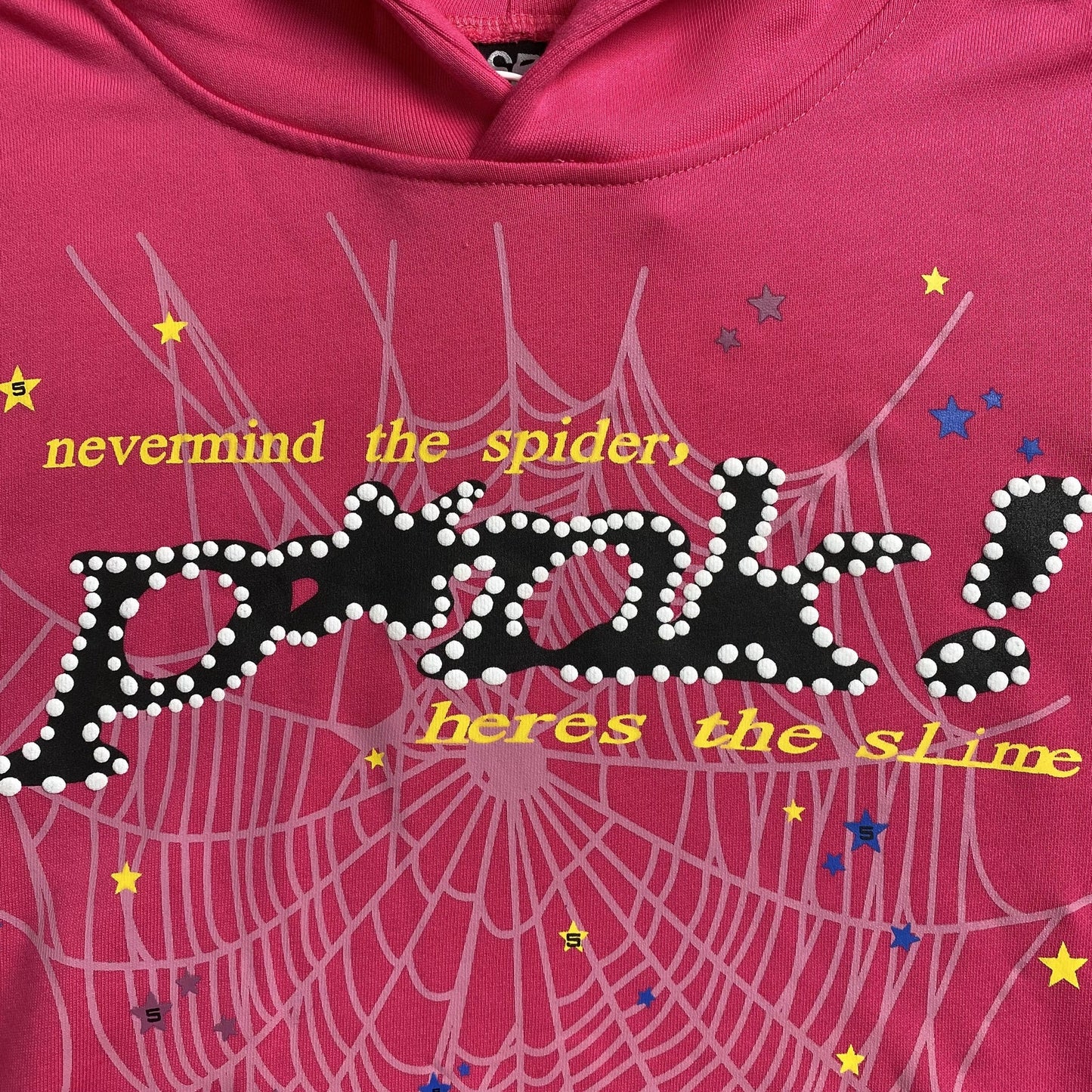 Sweat à capuche rose SP5DER P*NK