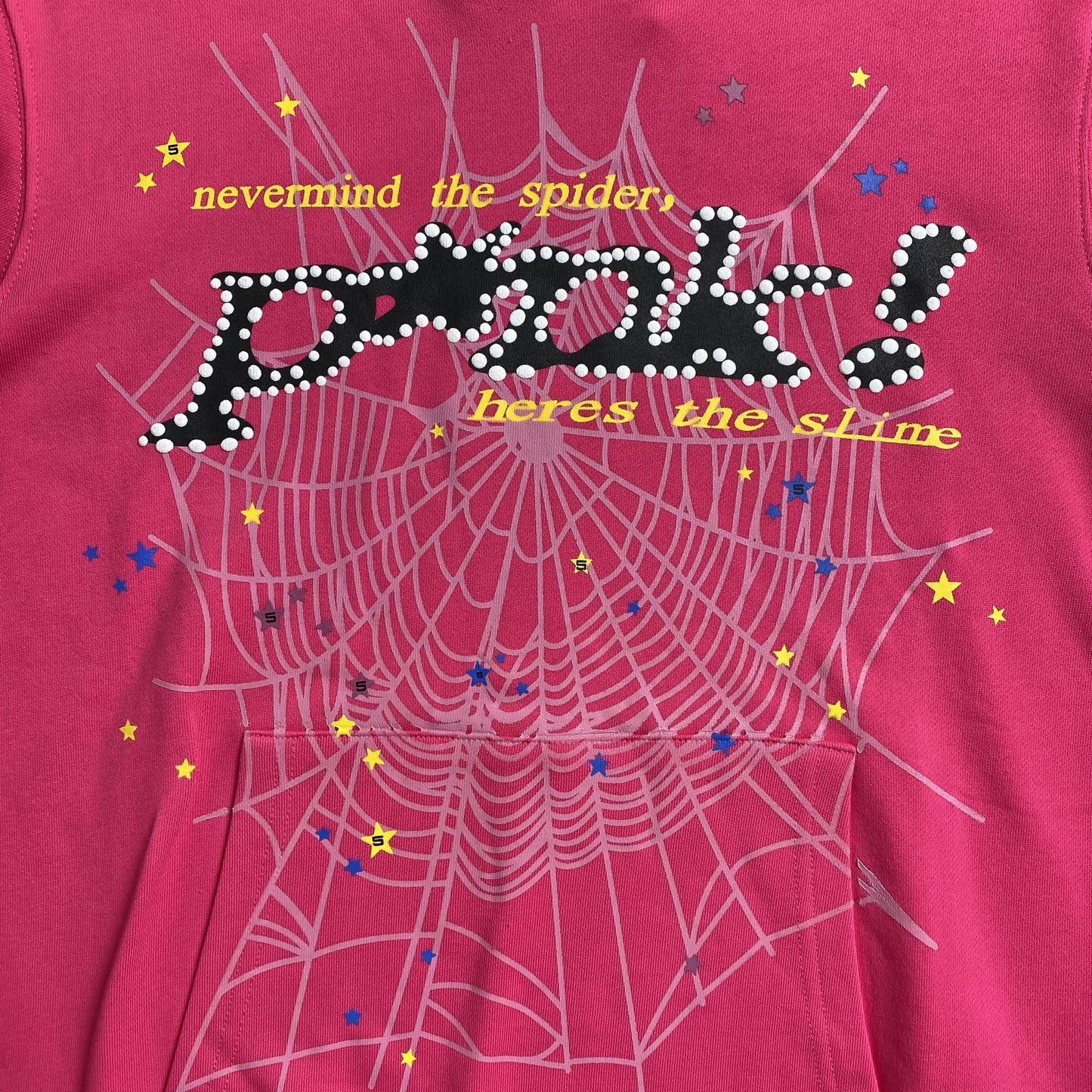 Sweat à capuche rose SP5DER P*NK