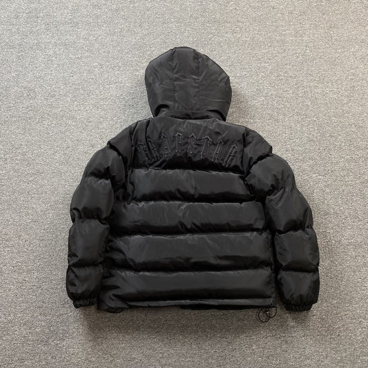 Doudoune à capuche amovible TRAPSTAR IRONGATE noire