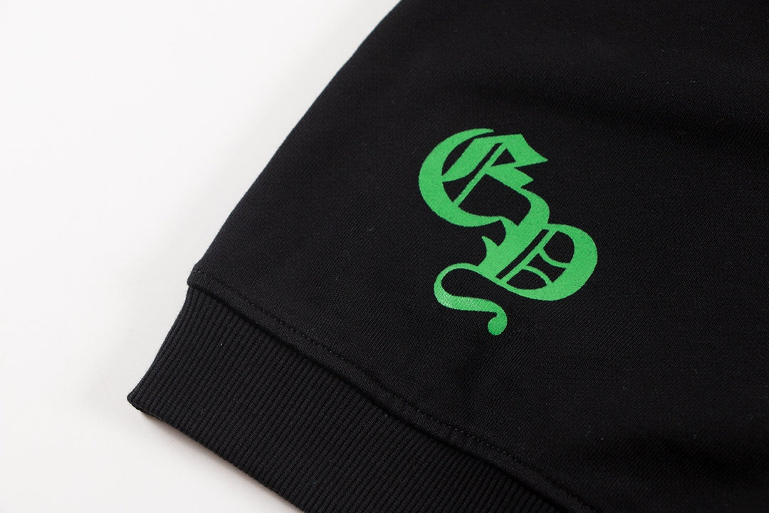CHROME HEARTS VERT HORSE SHOE LOGO SWEATSHIRT NOIR
