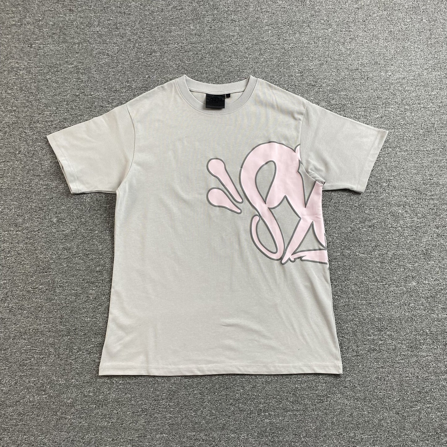 T-SHIRT SYNA WORLD GRIS ROSE