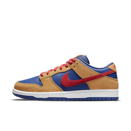 NIKE Dunk Low Wheat and Purple