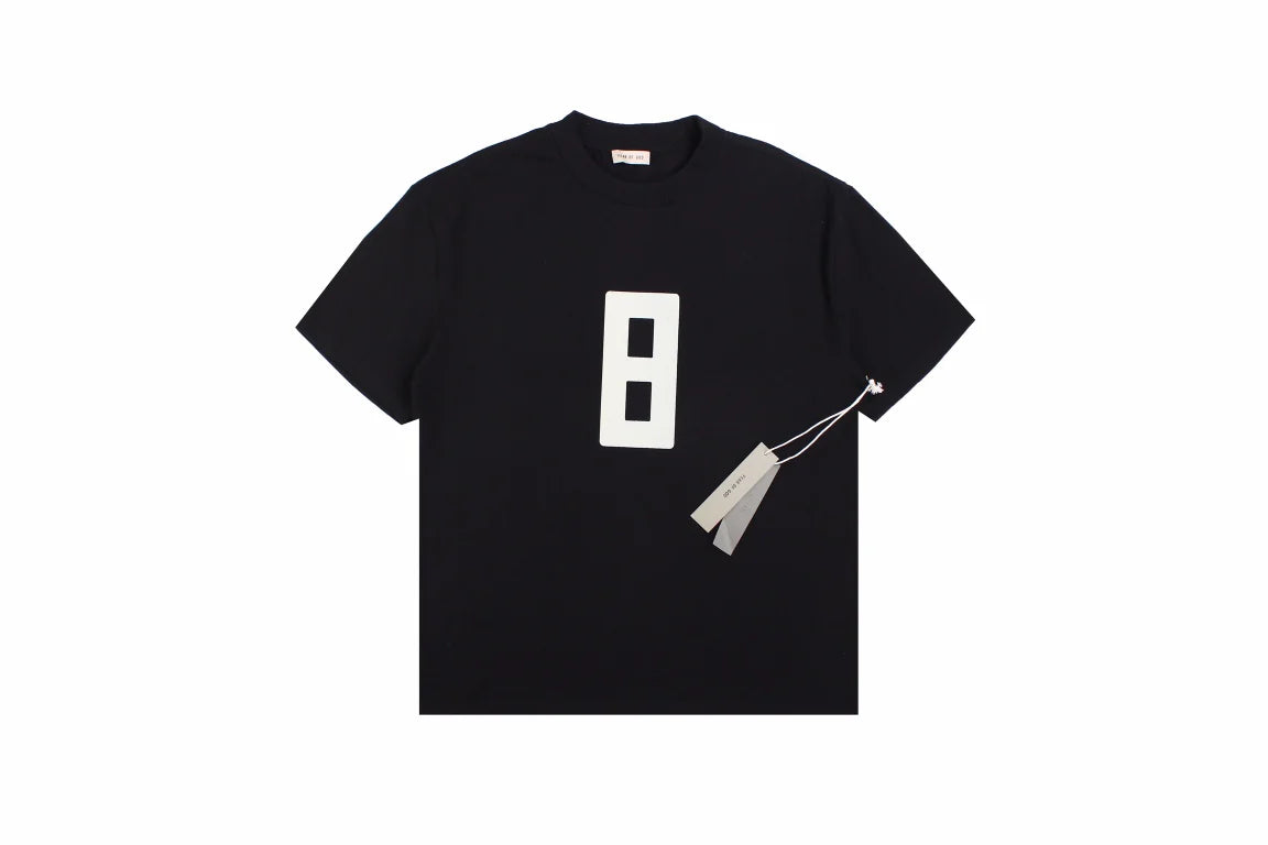 T-shirt « Fear of God » numéro 8 (noir)