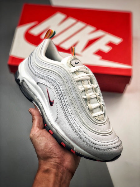 NIKE Air Max 97 "Blanc Multi Color Pull Tabs"