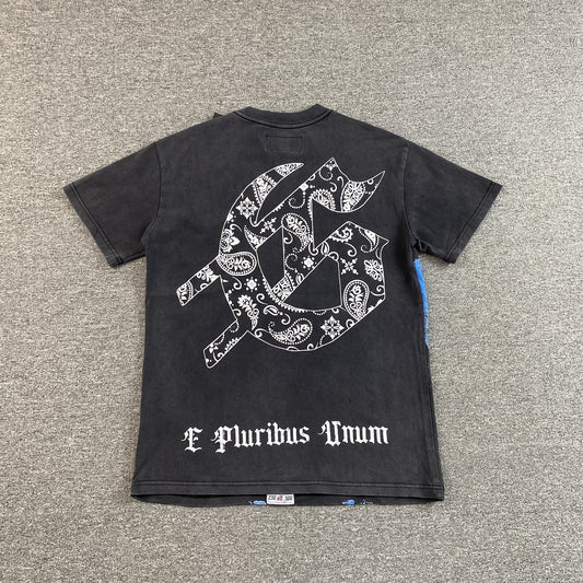 T-SHIRT GODSPEED HILLS HAVE EYES NOIR DÉLAVÉ