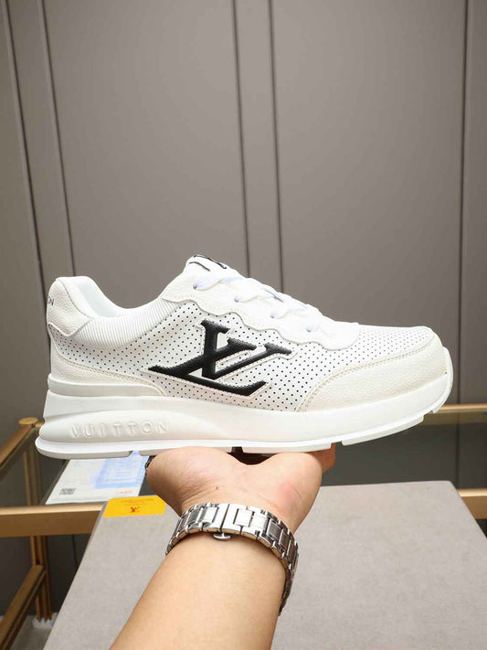 Sneaker LOUIS VUITTON BLANC LOGO NOIR