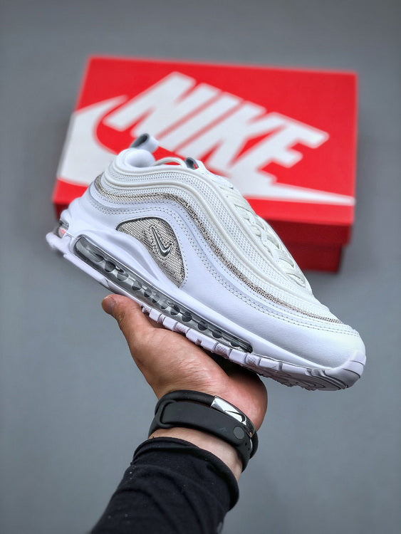 NIKE Air Max 97 Blanc Chrome