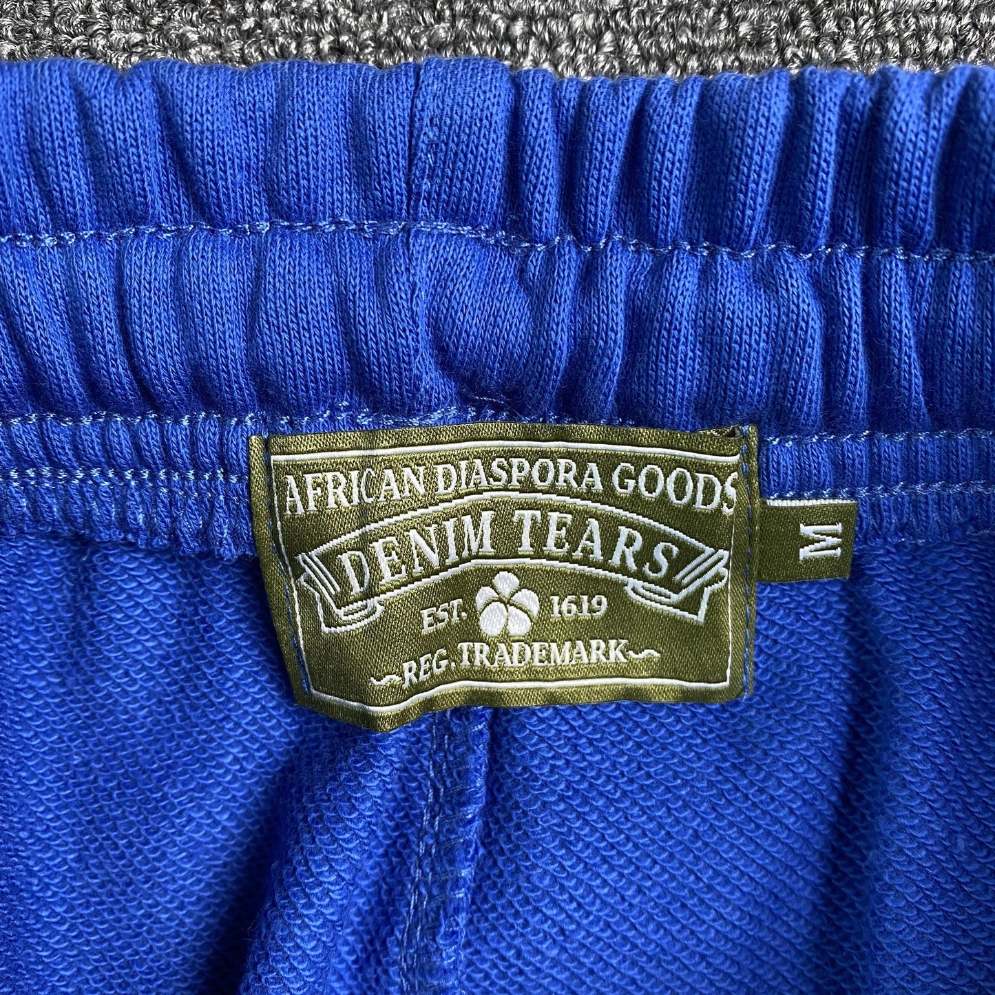 Pantalon de survêtement Denim Tears bleu foncé