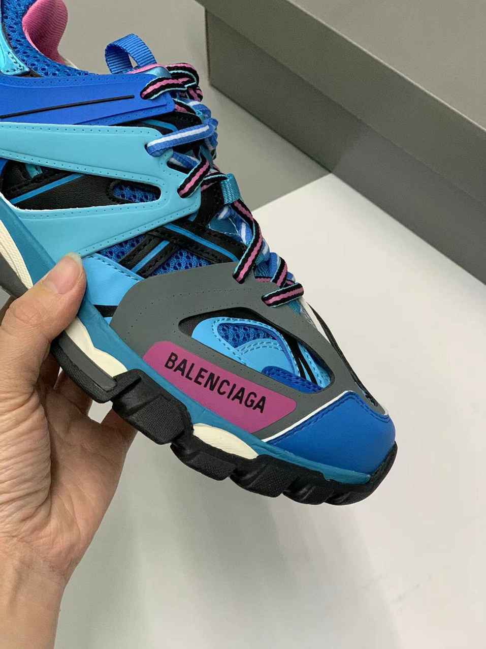 BALENCIAGA TRACK 3.0 x BLEUE