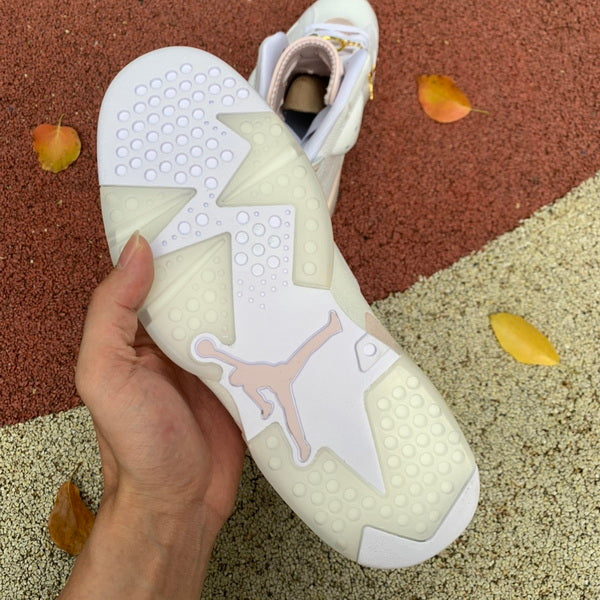 Jordan 6 retro gold hoops