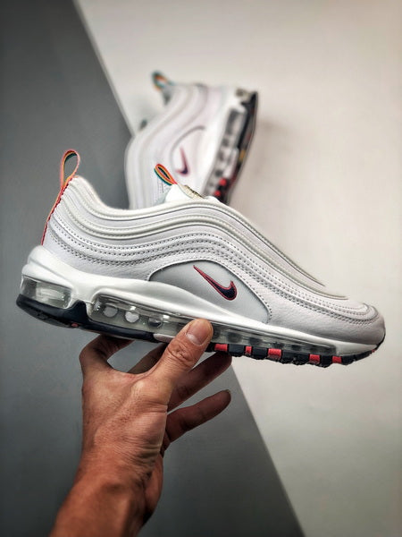 NIKE Air Max 97 "Blanc Multi Color Pull Tabs"