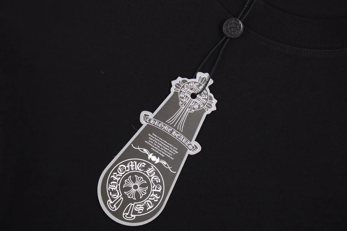 T-SHIRT CHROME HEARTS x KIDS SEE GHOSTS NOIR
