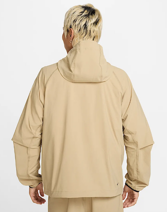 Sweat à capuche Nike Tech Windrunner beige