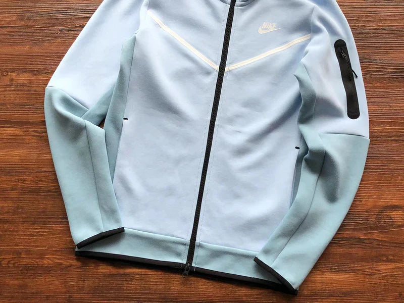 Sweat à capuche Nike Tech Fleece x Célestine Bleu