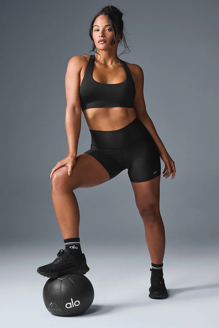 Short de yoga ALO Noir