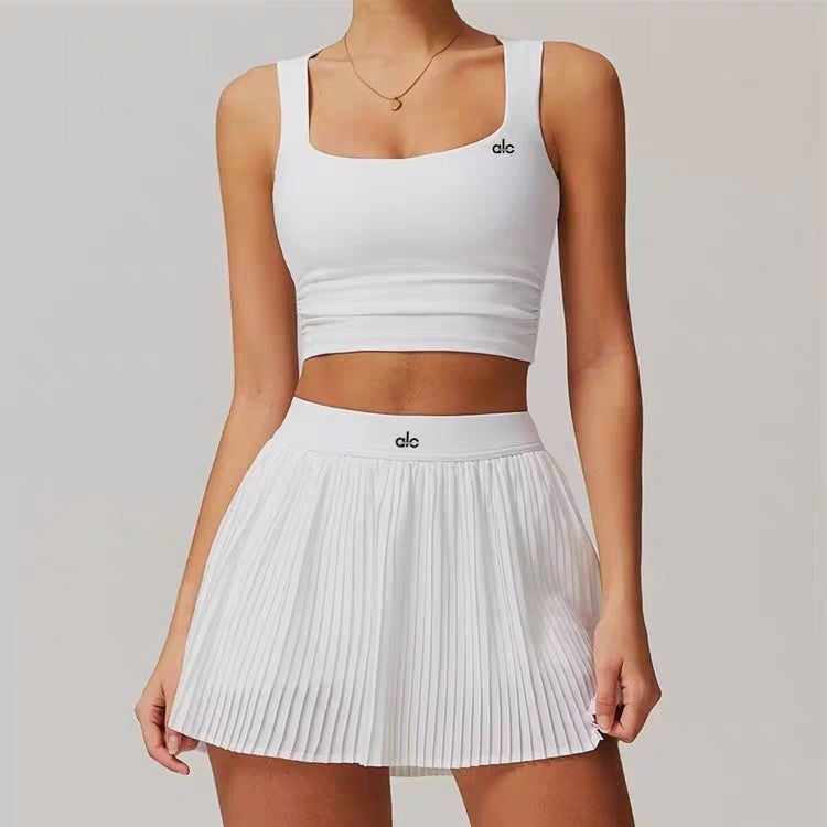 ALO Jupe tennis blanc