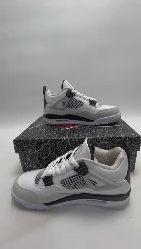 JORDAN 4 x MILITARY BLACK