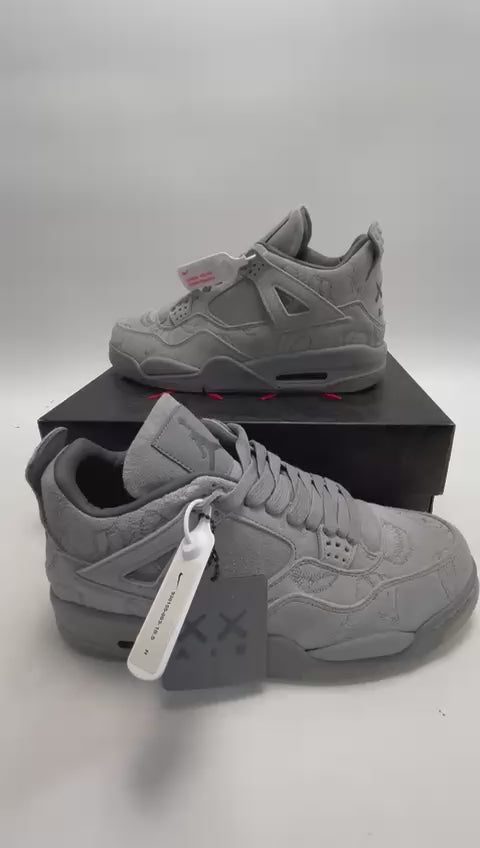 Air Jordan 4 X Kaws grey