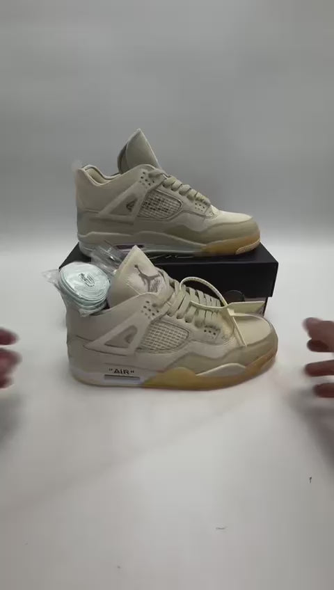 JORDAN 4 x OFF WHITE