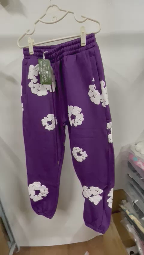 Pantalon de survêtement Denim Tears violet