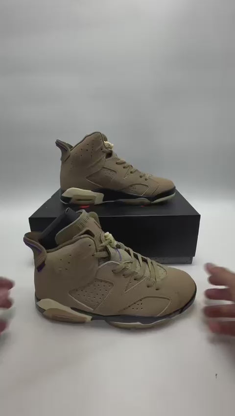 Jordan 6 Gore-Tex“Brown Kelp”