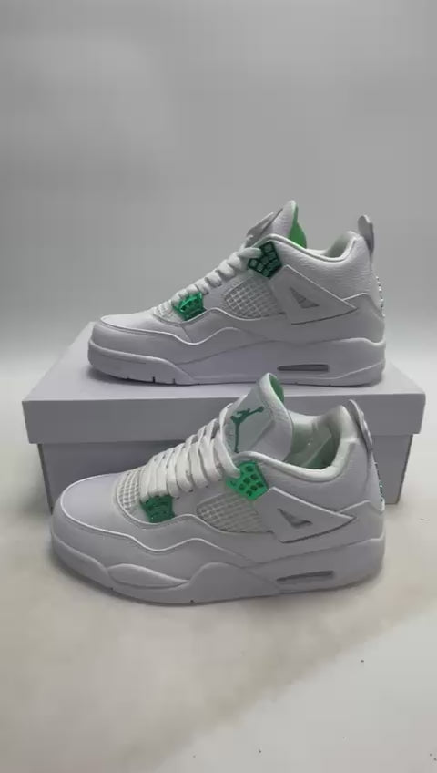JORDAN 4 x METALLIC GREEN