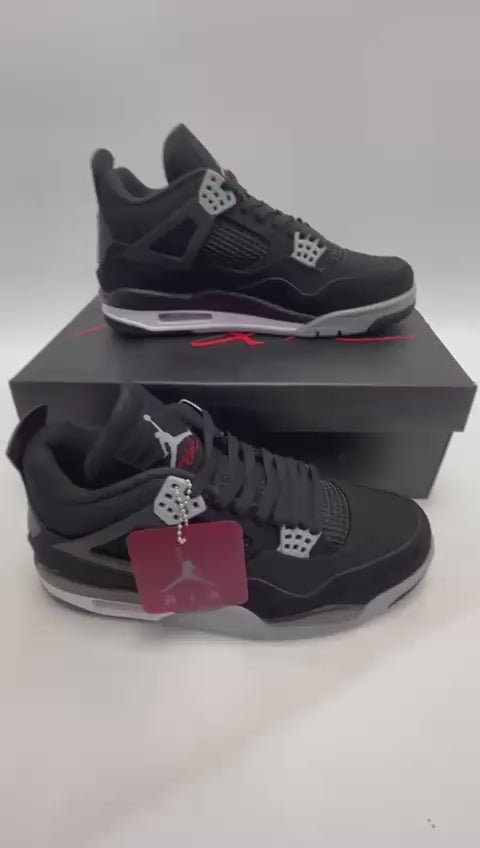 Air Jordan 4 Retro SE "Black Canvas"
